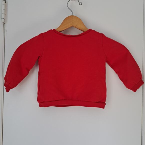 Carter's 24 Month Winter Polar Bear  Sweatshirt and Footsie Jumper - Picture 3 of 9